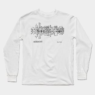 Albany New York Long Sleeve T-Shirt